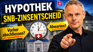 SNB Interest Rate Decision: Wait to Take Out a Mortgage